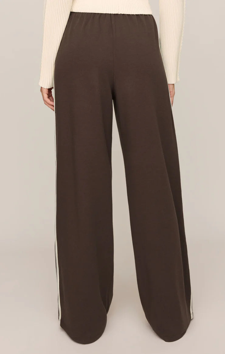 Z Supply Breakaway Track Pant - Dark Chocolate