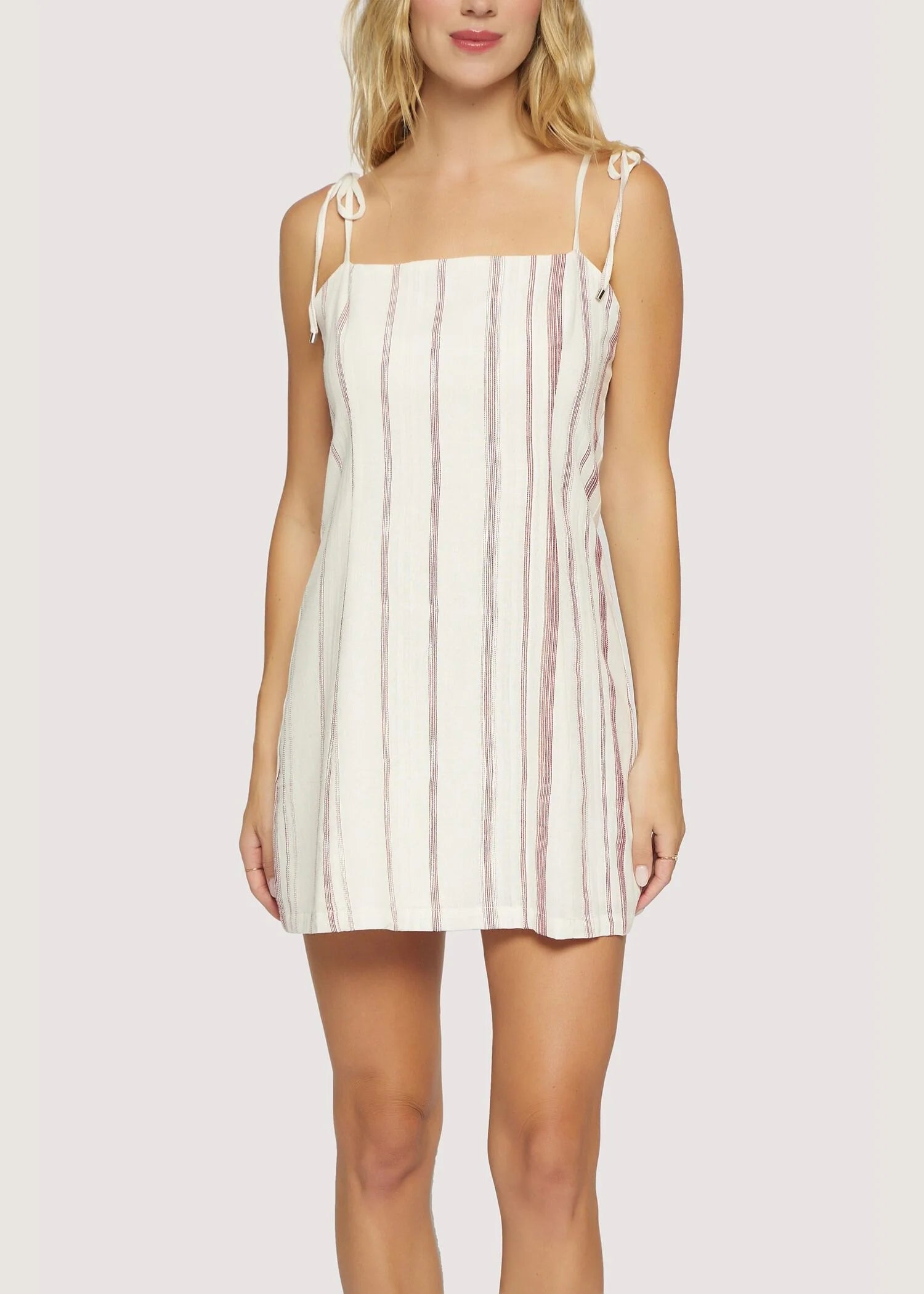 Costa Mirage Mini Dress - Natural