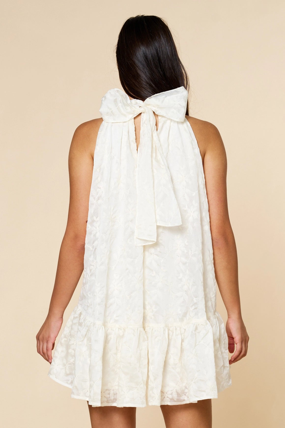 Darling Bow Mini Dress