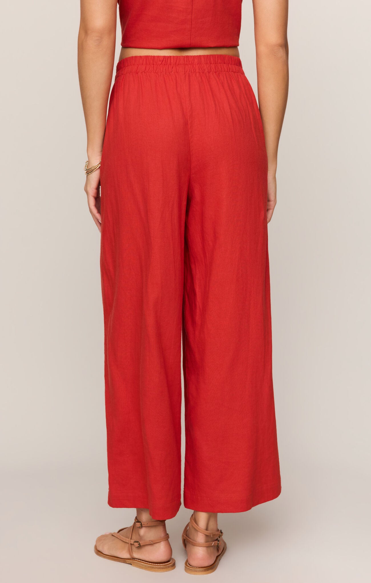Z Supply Scout Linen Pant - Chili Pepper