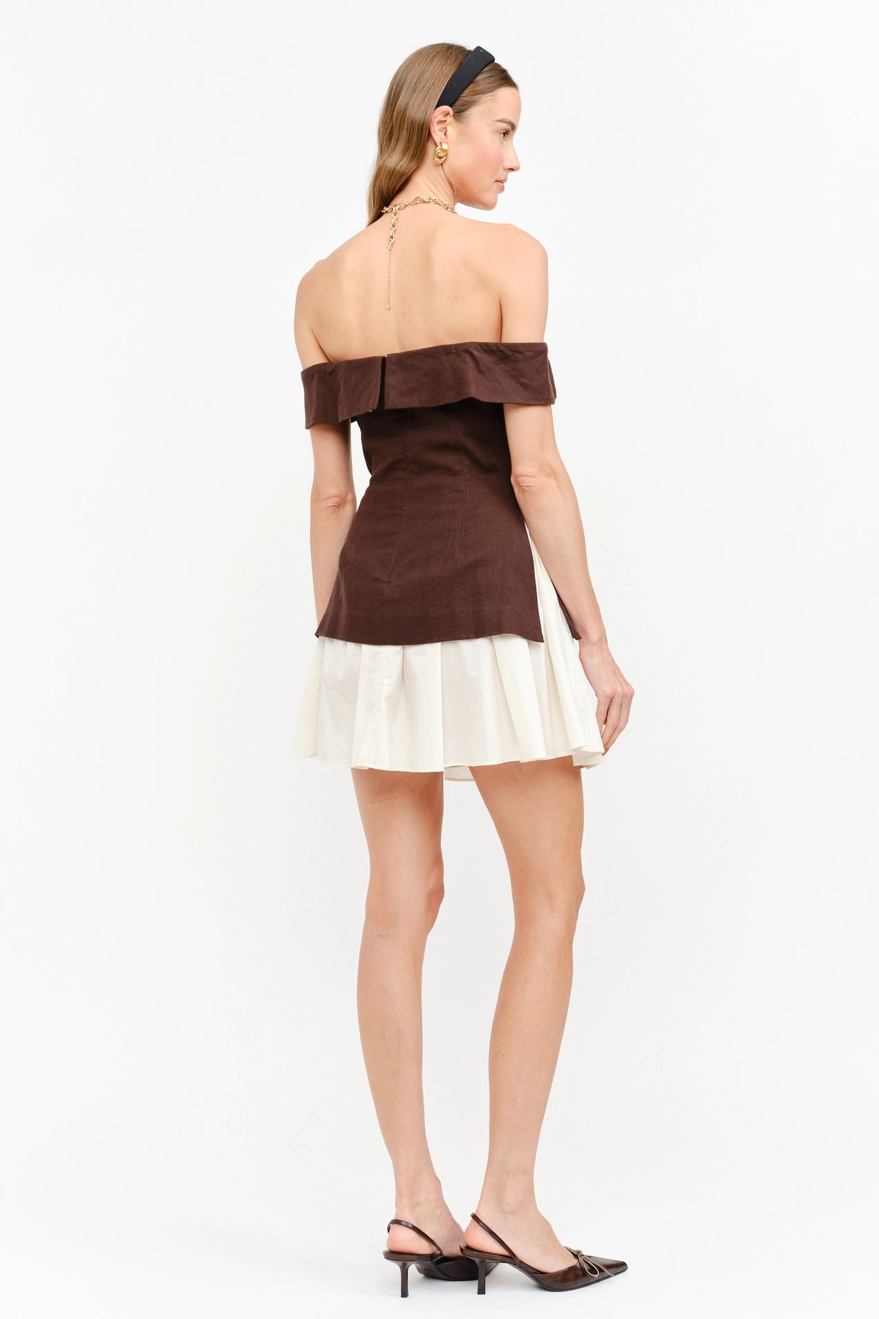 Valerie Dress - Brown