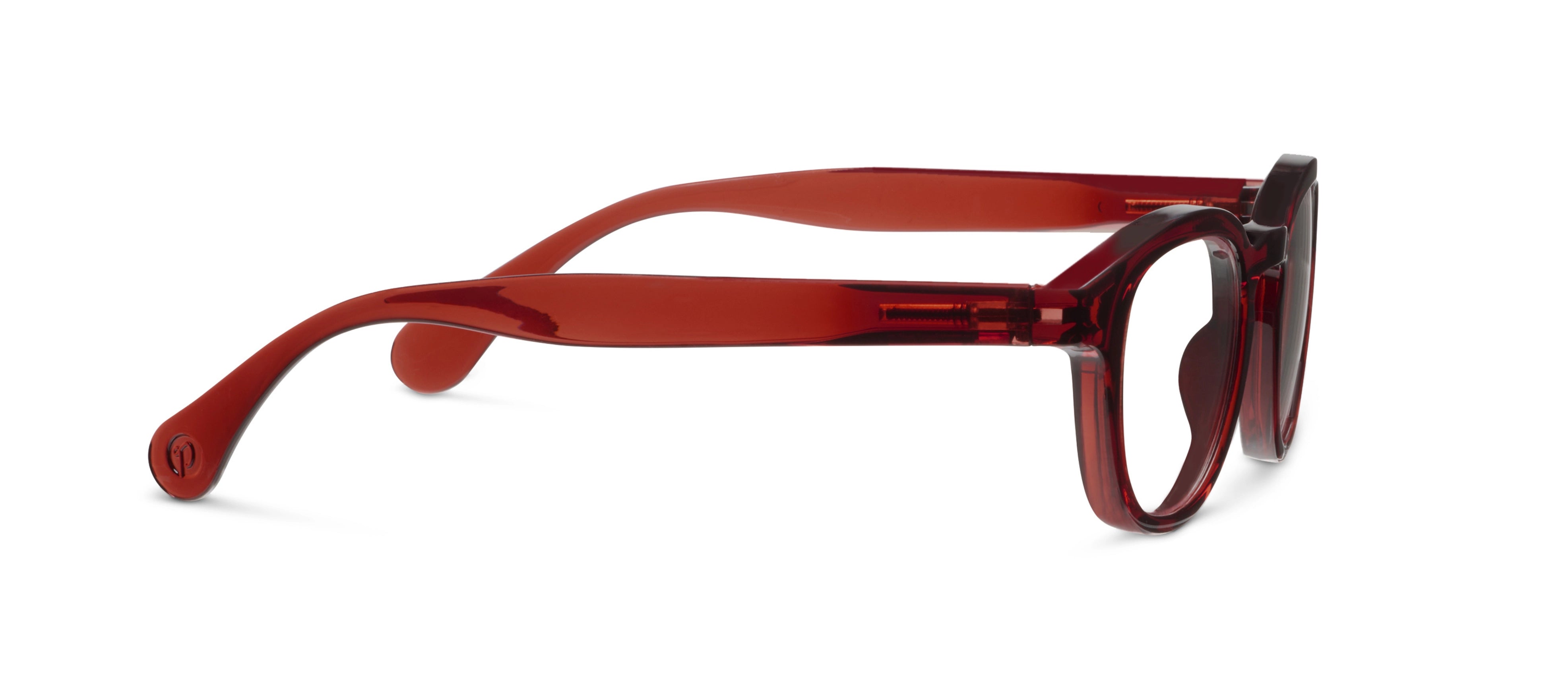 Peepers - Asher Blue Light Glasses - Cranberry