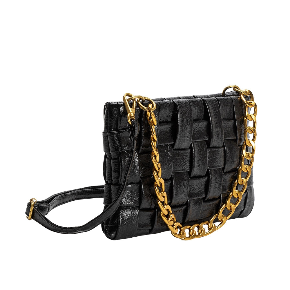 Melie Bianco - Mimie Crossbody Bag - Black