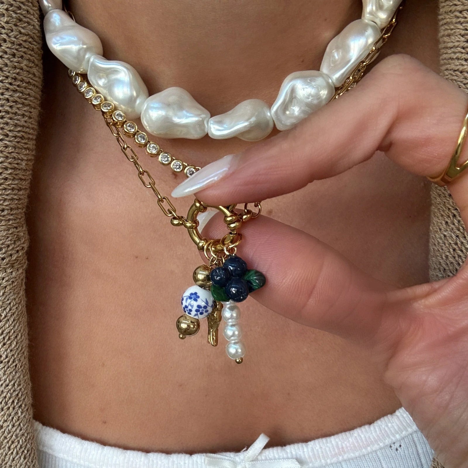 18K Coastal Charm Necklace