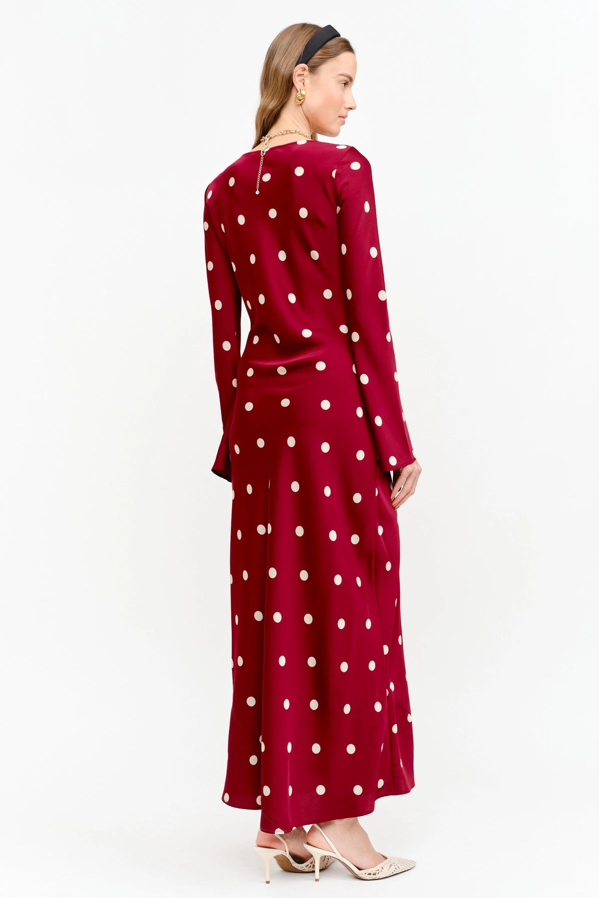 Georgie Maxi Dress - Wine