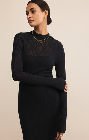 Z Supply Aden Mesh Sweater Dress