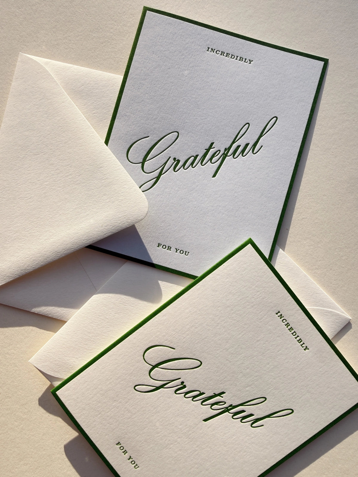 Jaymes Paper - Incredibly Grateful For You No. 74 Card - Natural