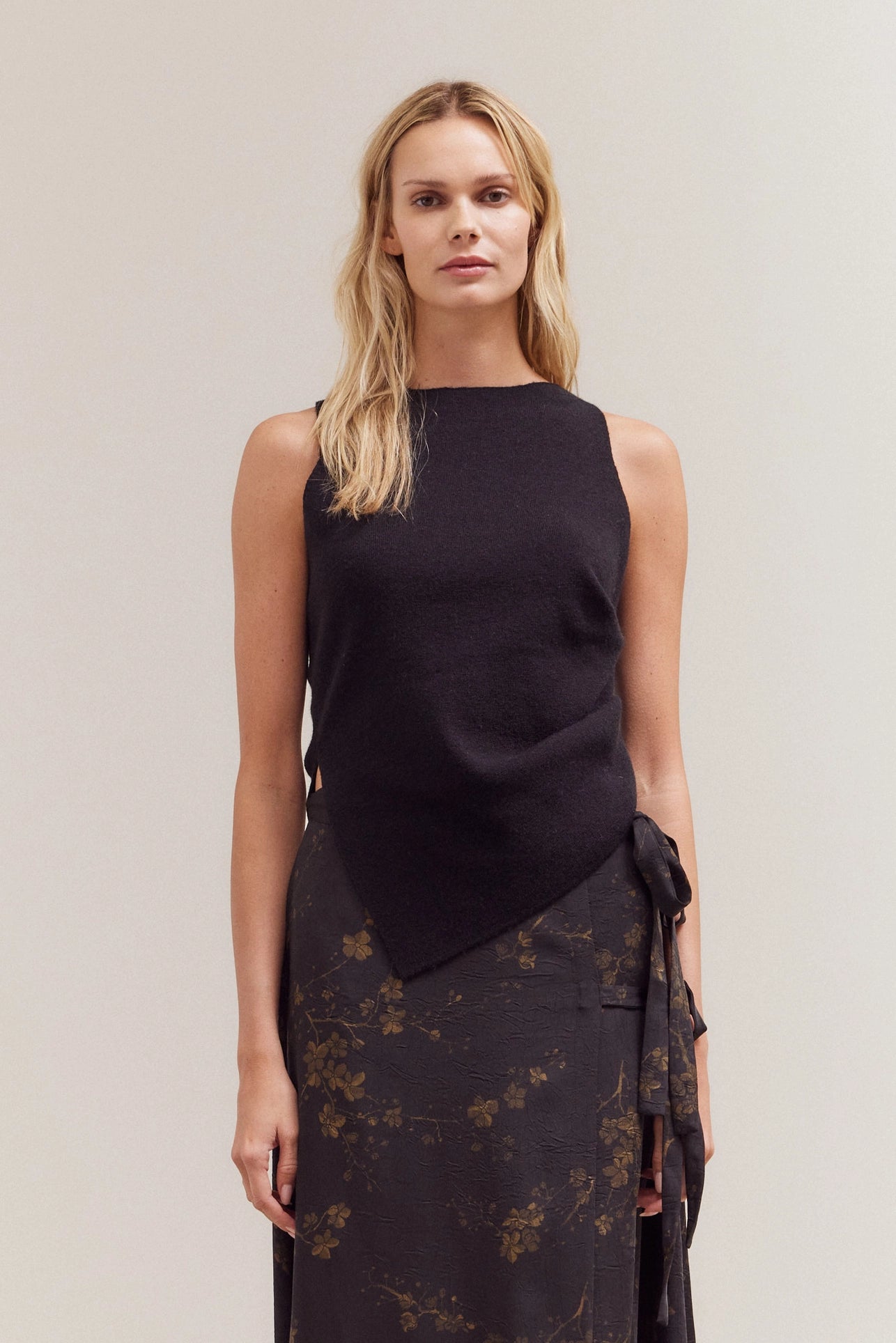 Chloe Shirred Tank Top