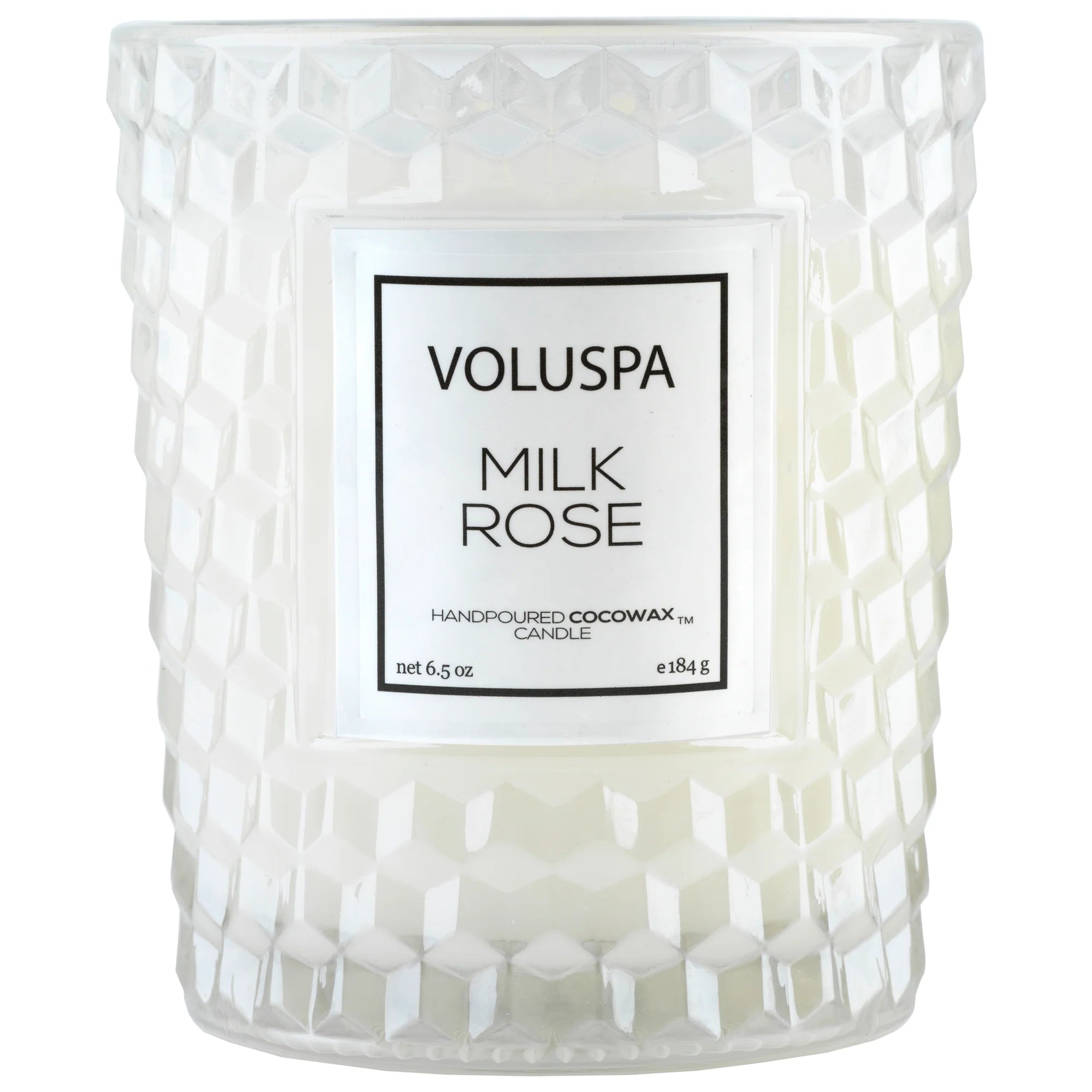 Voluspa Milk Rose Classic Candle - 6.5oz.