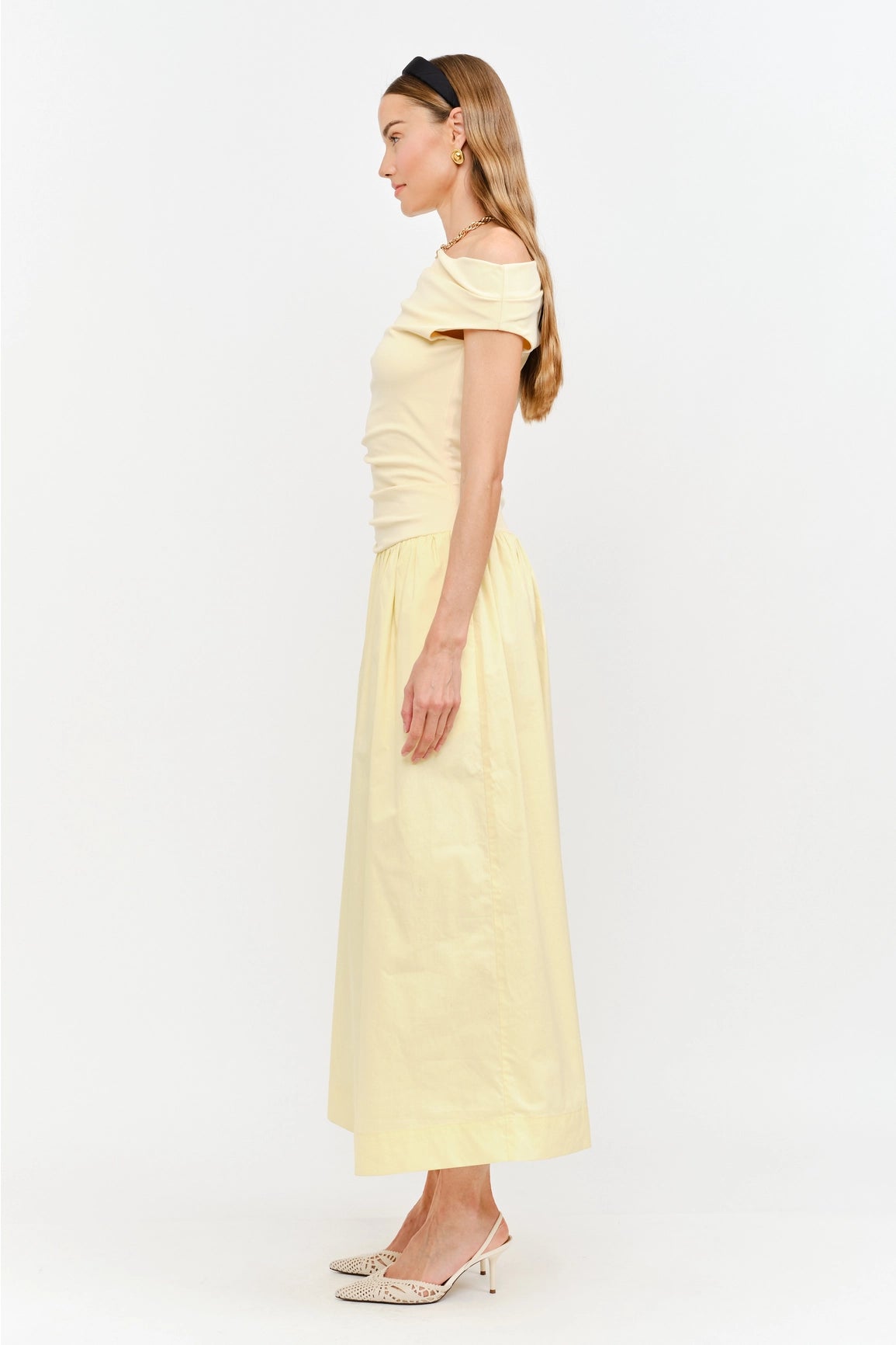 Audrey Maxi Dress - Butter Yellow
