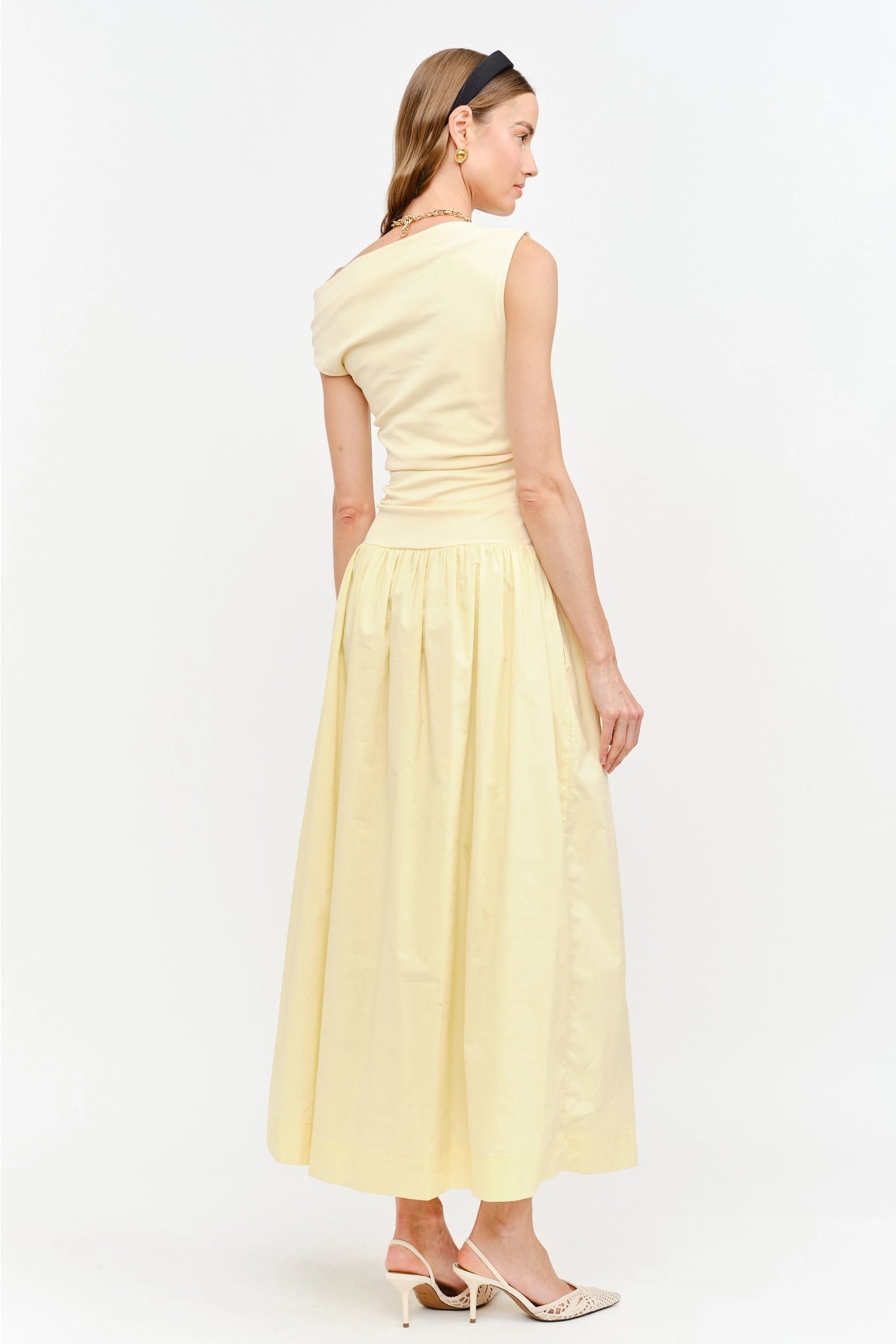 Audrey Maxi Dress - Butter Yellow