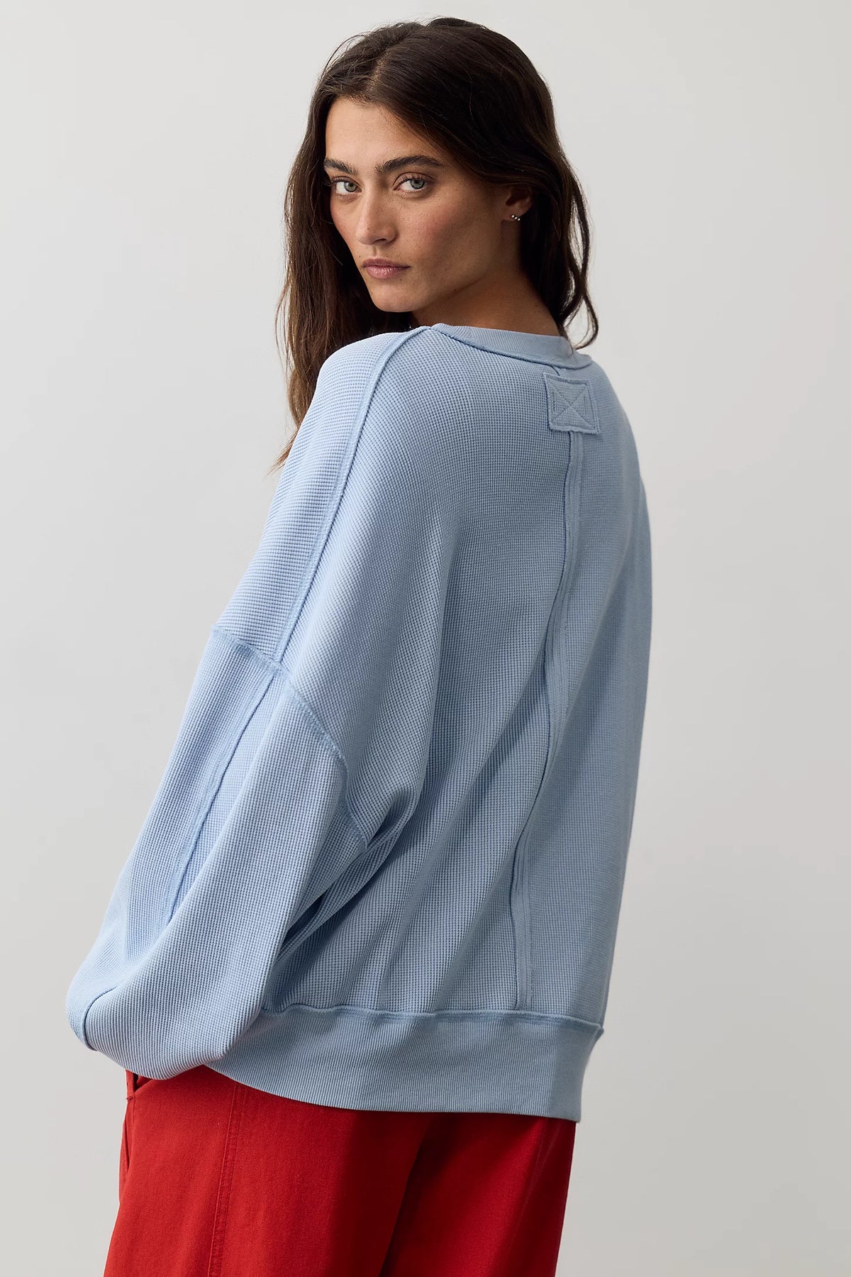 Free People - Skyline Tee - Blue Snowflake