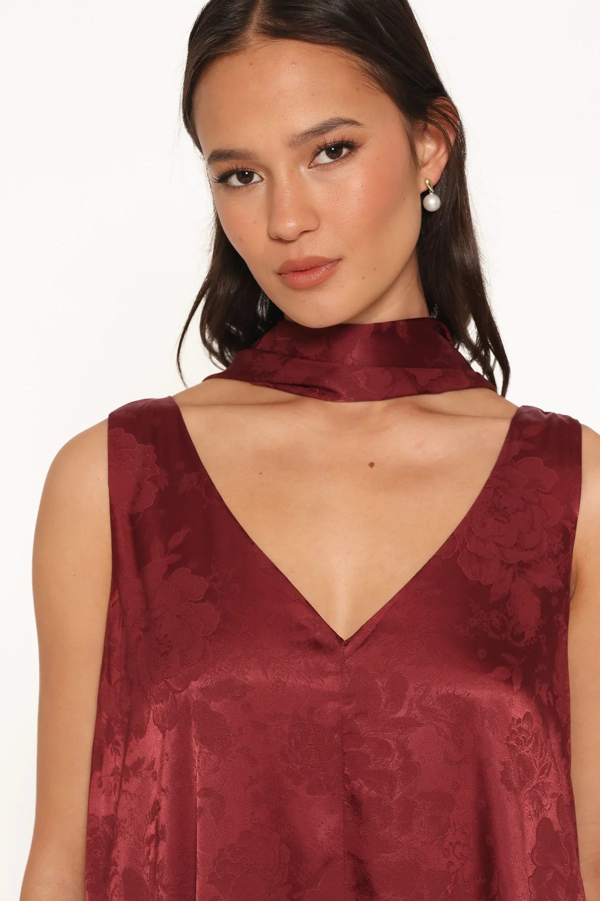 Petal & Pup - Aeryn Maxi Dress - Burgundy