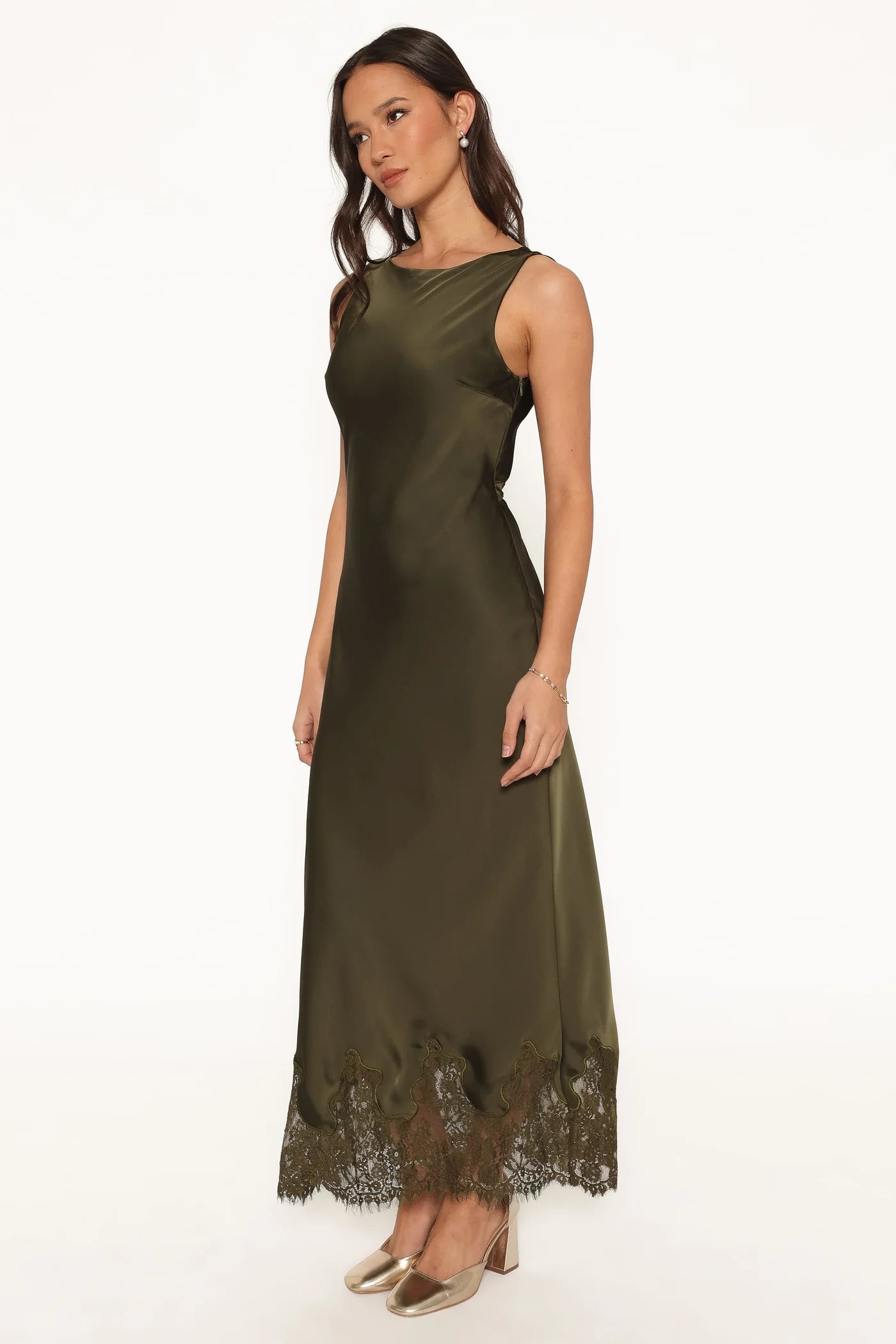 Petal & Pup - Honey Maxi Dress - Olive