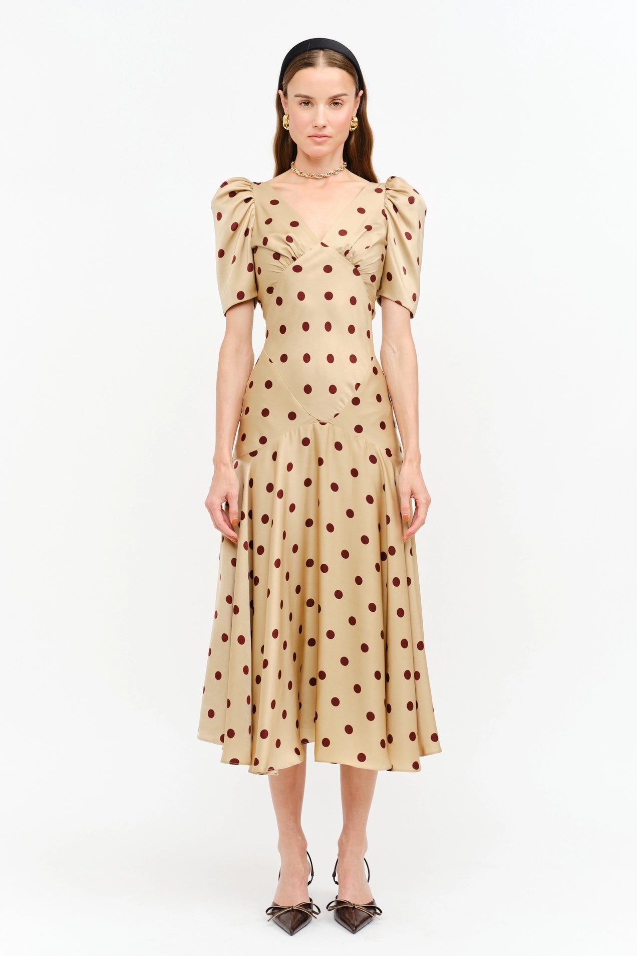 Jules Dress - Tan