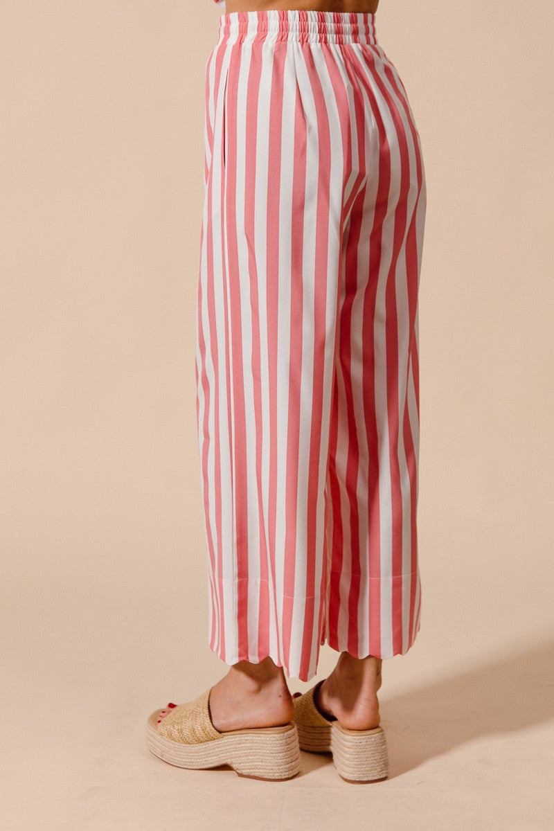 Summer of Love Striped Set - Pink