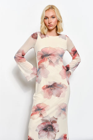 Ariana Floral Maxi Dress