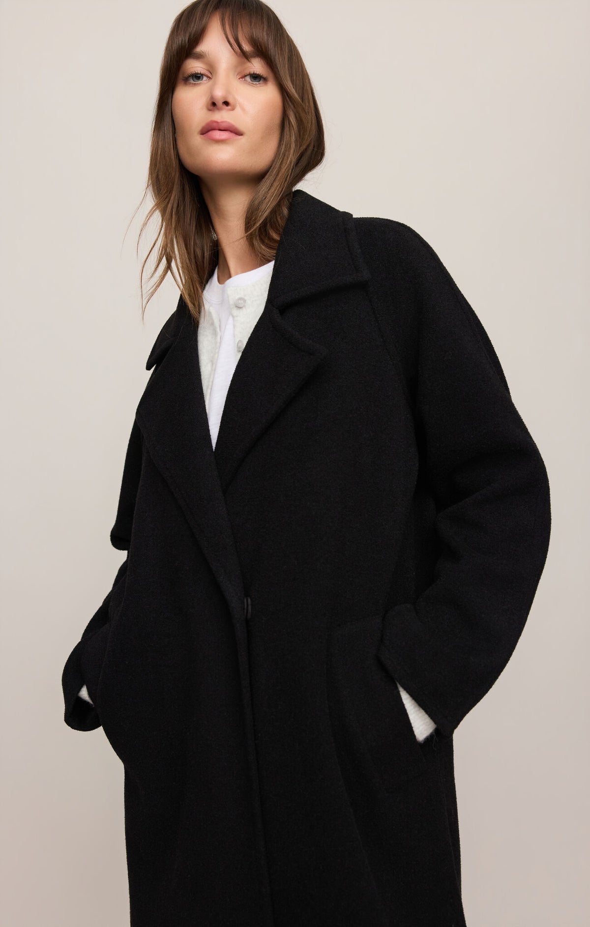 Z Supply - Crosby Cocoon Coat - Black
