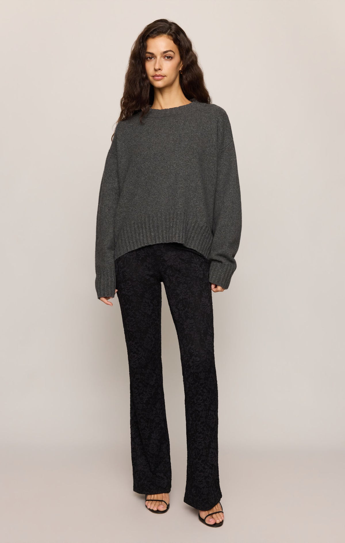 Z Supply - Eastwell Pullover Sweater - Charcoal Heather