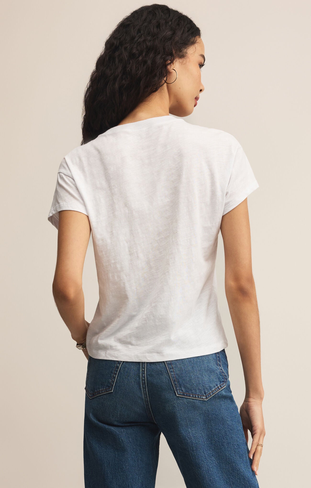 Z Supply Modern Slub Tee - White