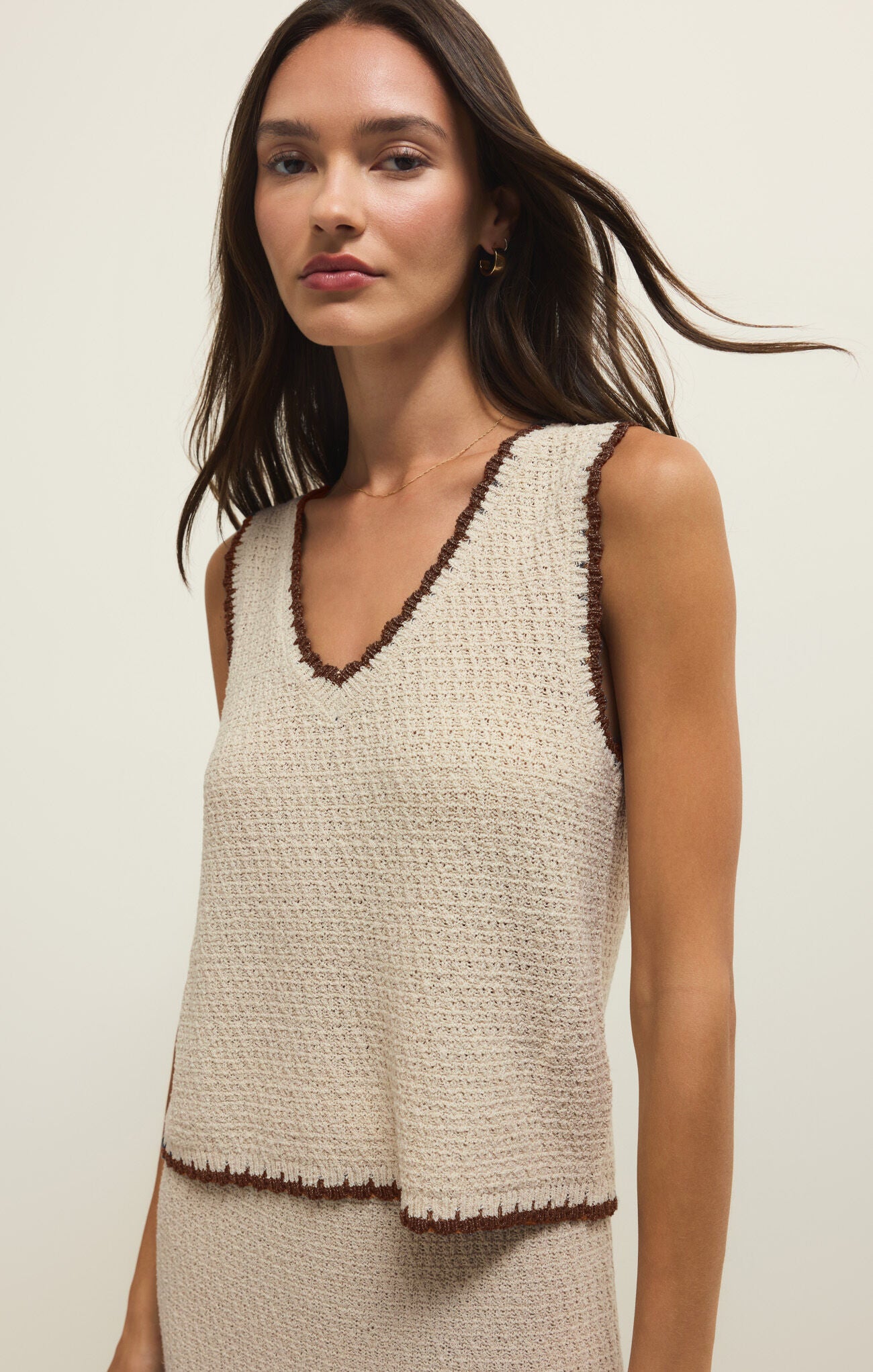 Z Supply Yessenia Whipstitch Tank