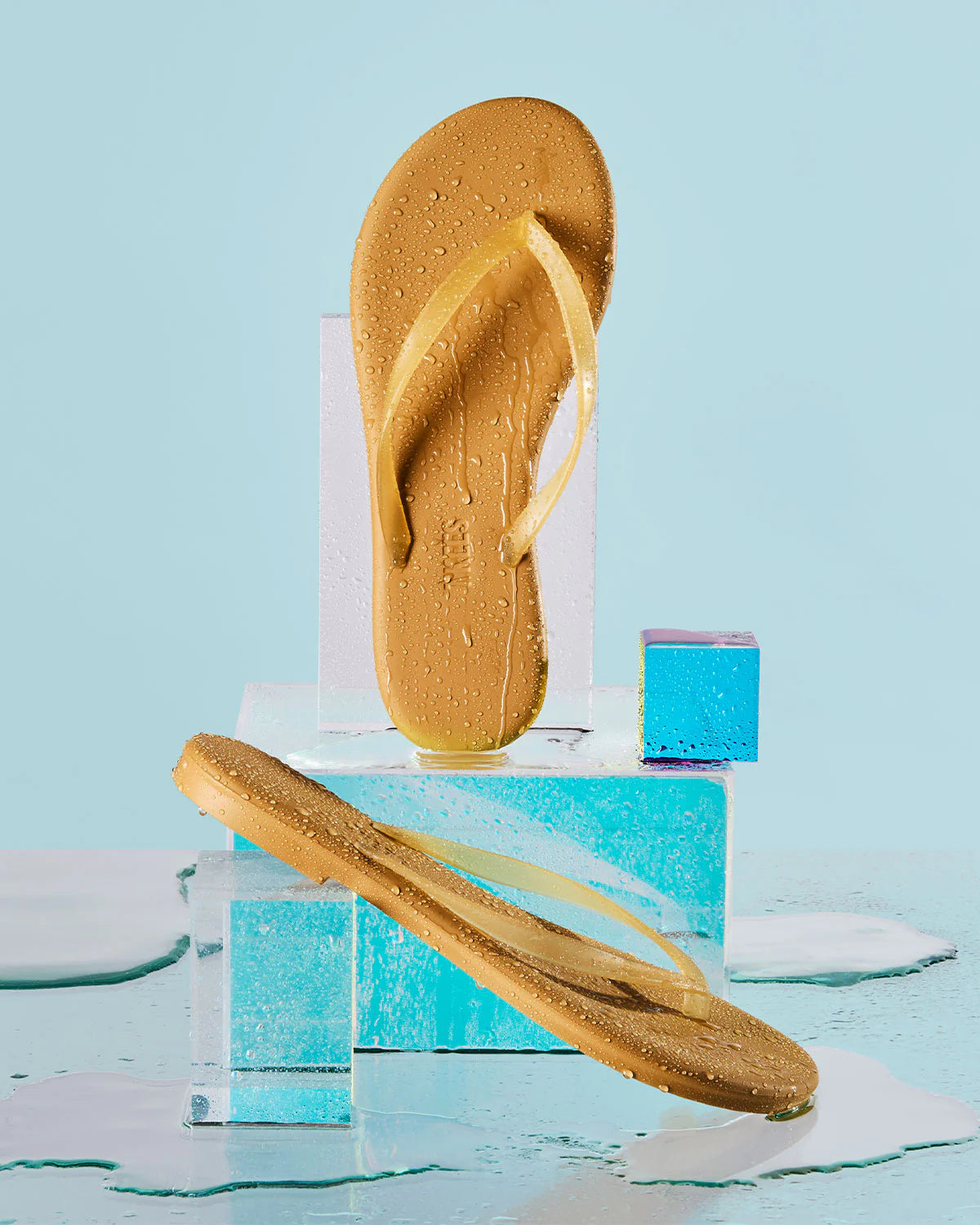 TKEES Aqua Flip Flops - Sand