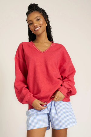 Scorpio Notch Neck Sweatshirt