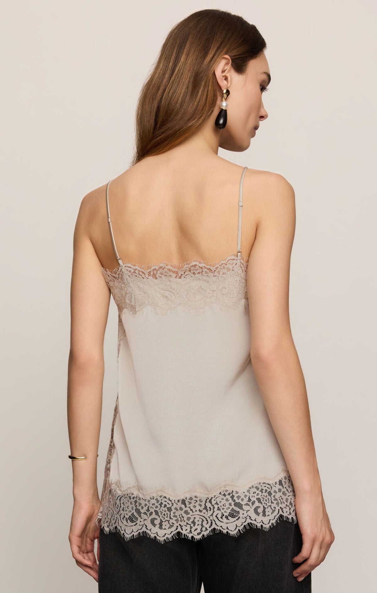 Z Supply - Roselle Lace Cami - Frosted Pearl