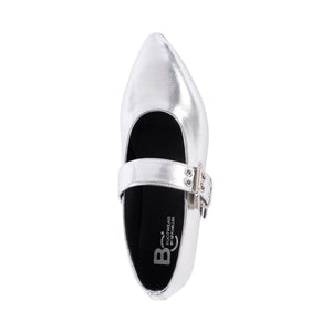 Seychelles Spinning Around Ballet Flats - Silver