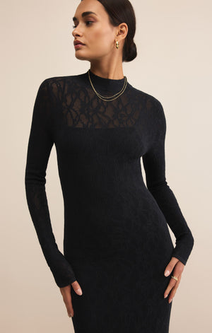Z Supply Aden Mesh Sweater Dress