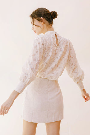 Floral Print Long Sleeve Top