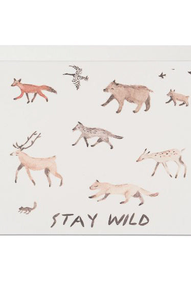 Red Cap Cards - Stay Wild