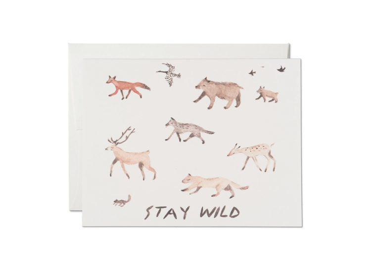 Red Cap Cards - Stay Wild