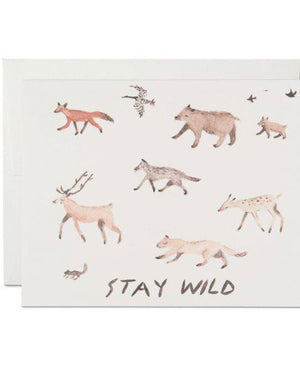 Red Cap Cards - Stay Wild