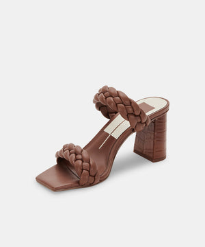 Dolce Vita Paily Braided Heels - Espresso Stella