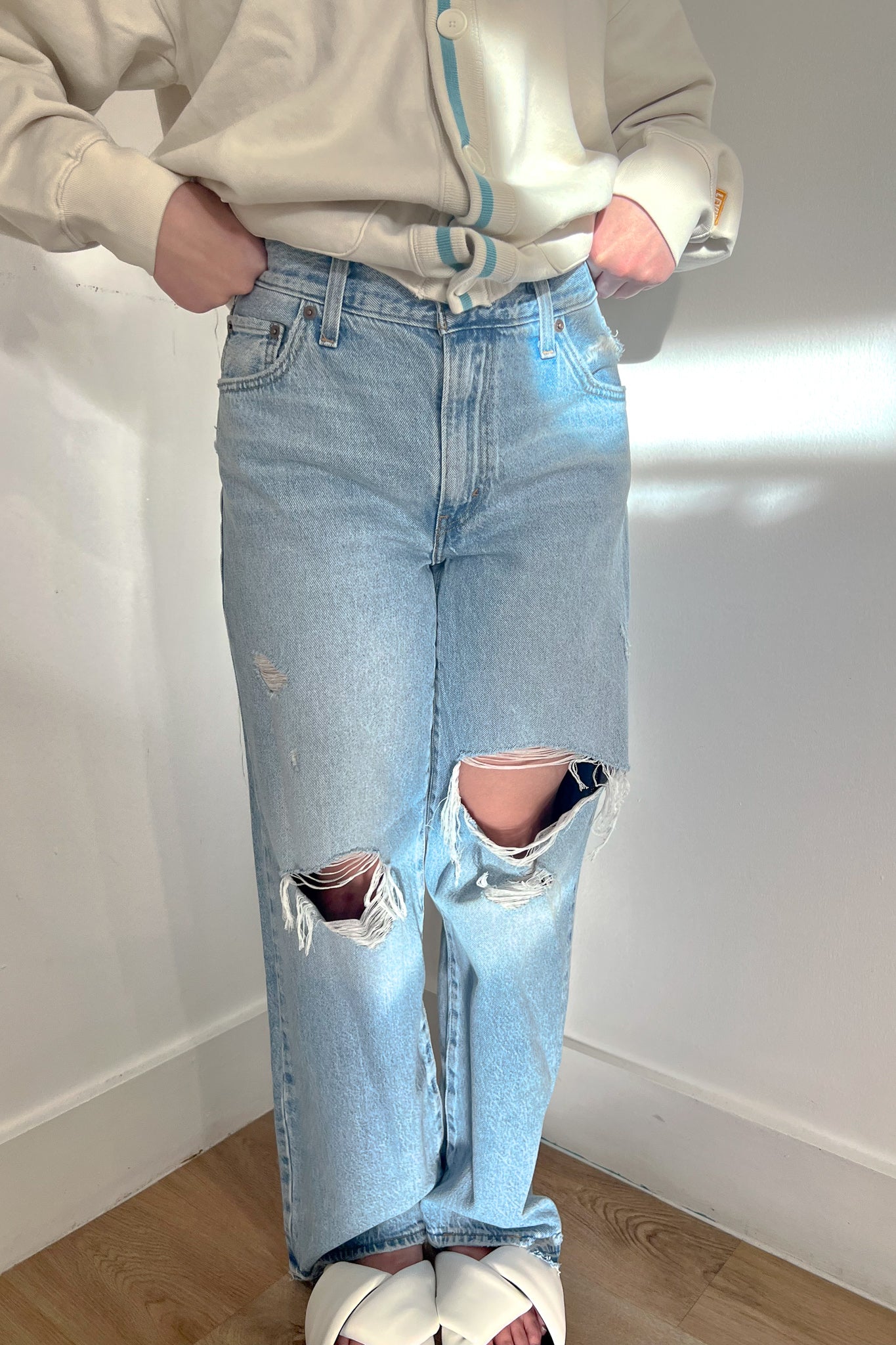 Baggy dad women's jeans Clearance