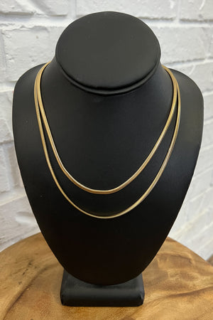 18K Madelyn Double Layer Necklace