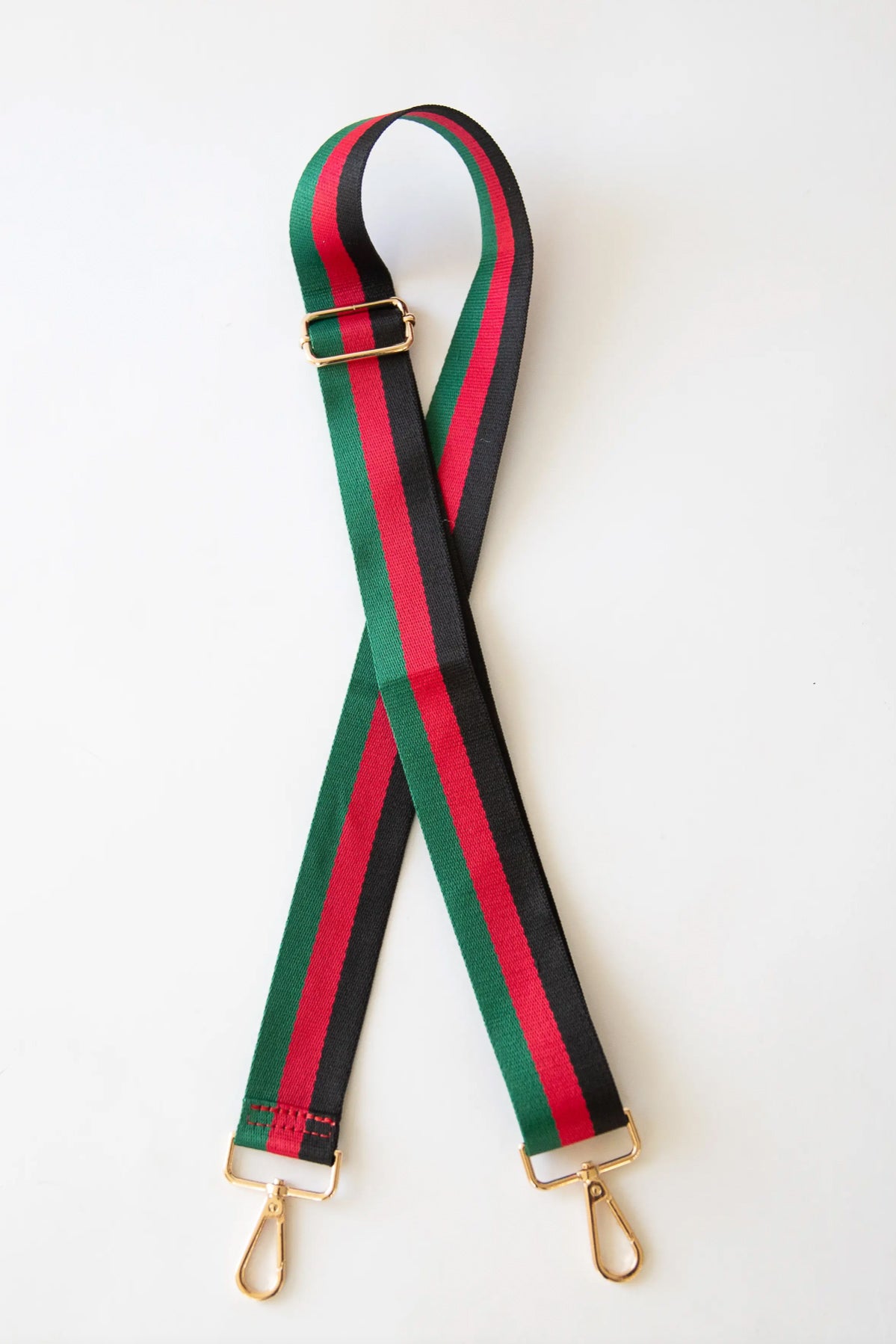 Guitar Style Bag and Camera Strap - Green/Red/Black