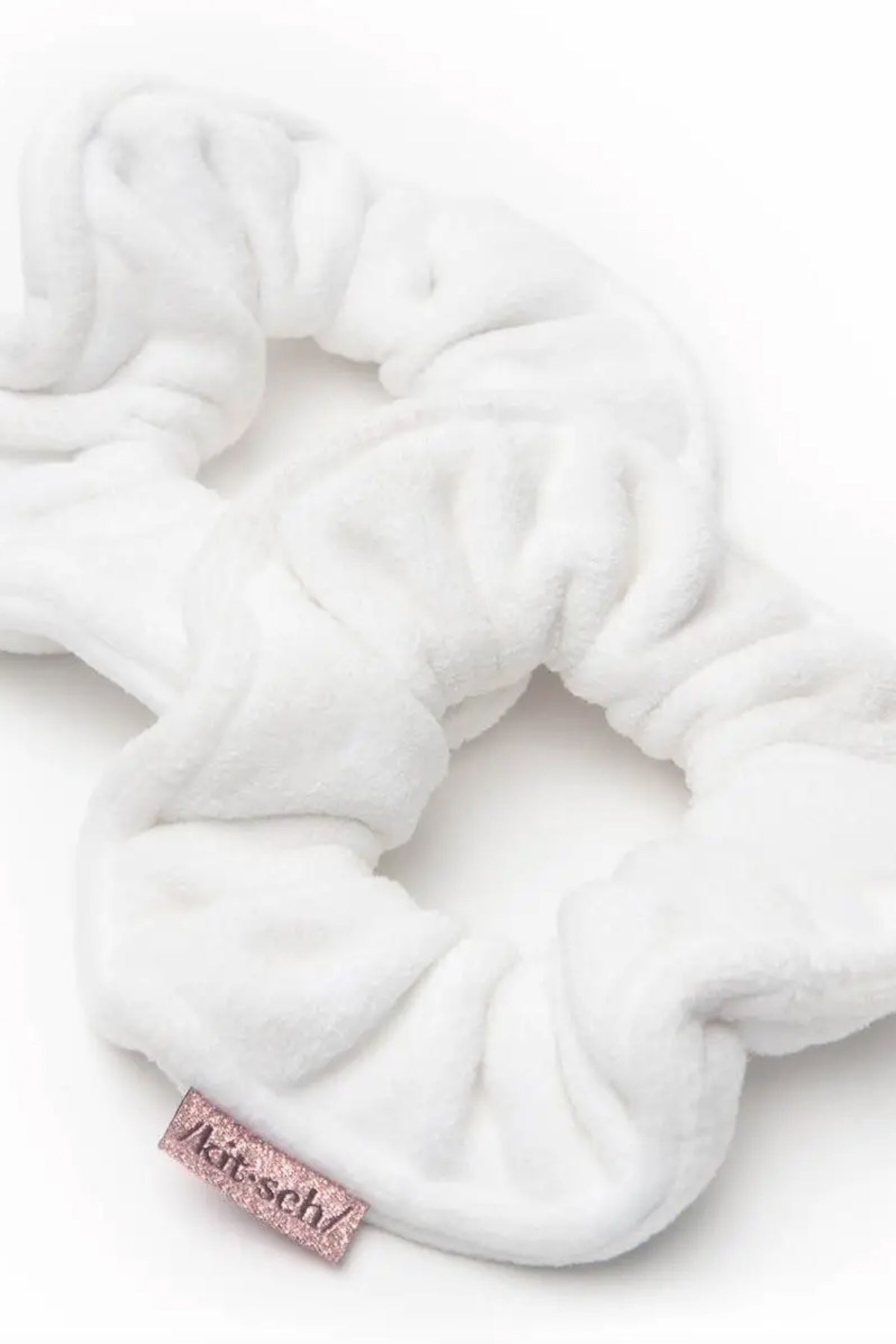 Towel Scrunchies 2 pack - White