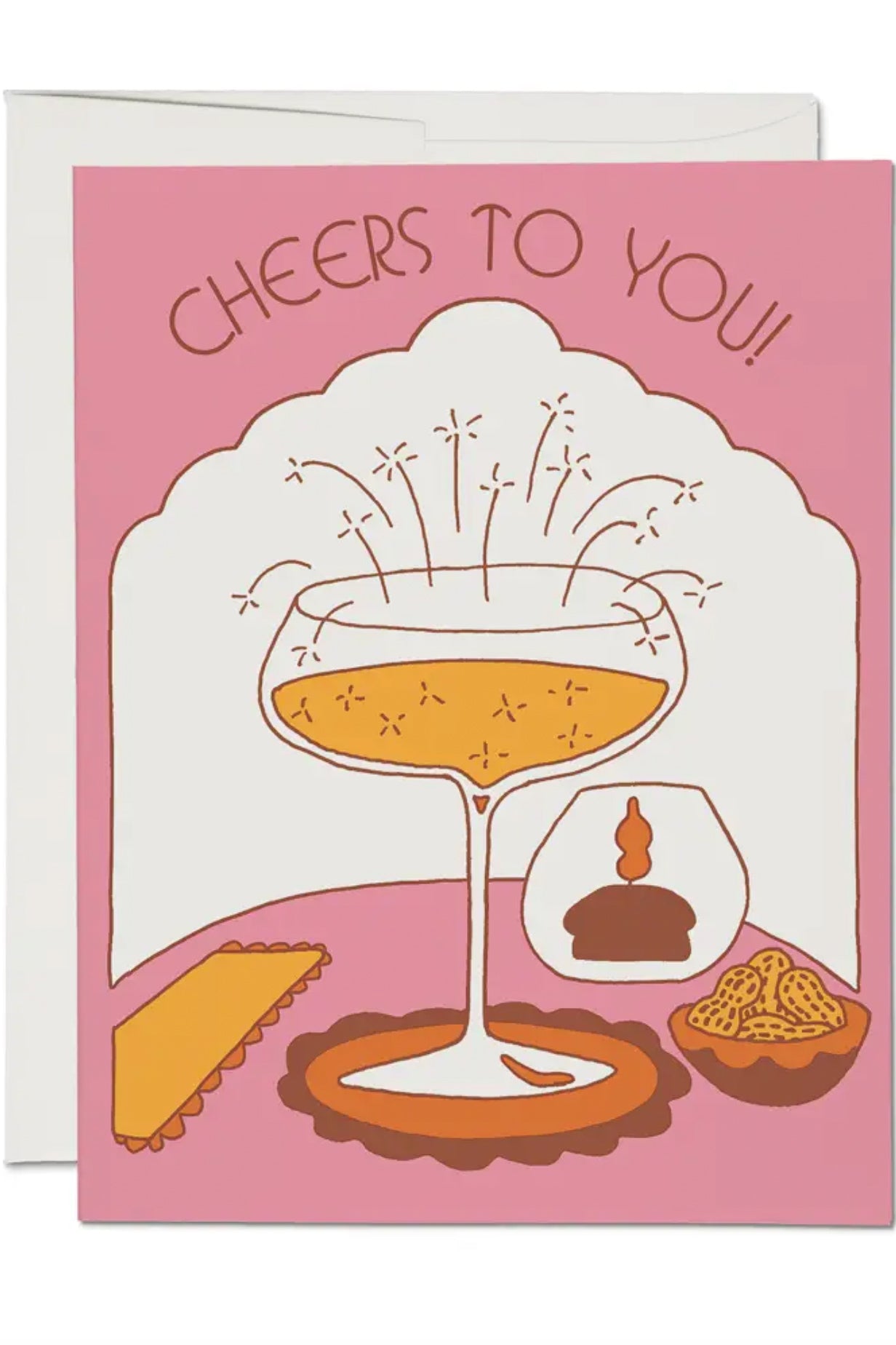Red Cap Cards - Candlelit Cheers