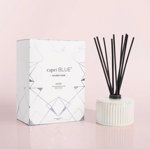 Volcano White Opal Gilded Reed Diffuser - 7.75 fl oz (STORE PICK UP ONLY)