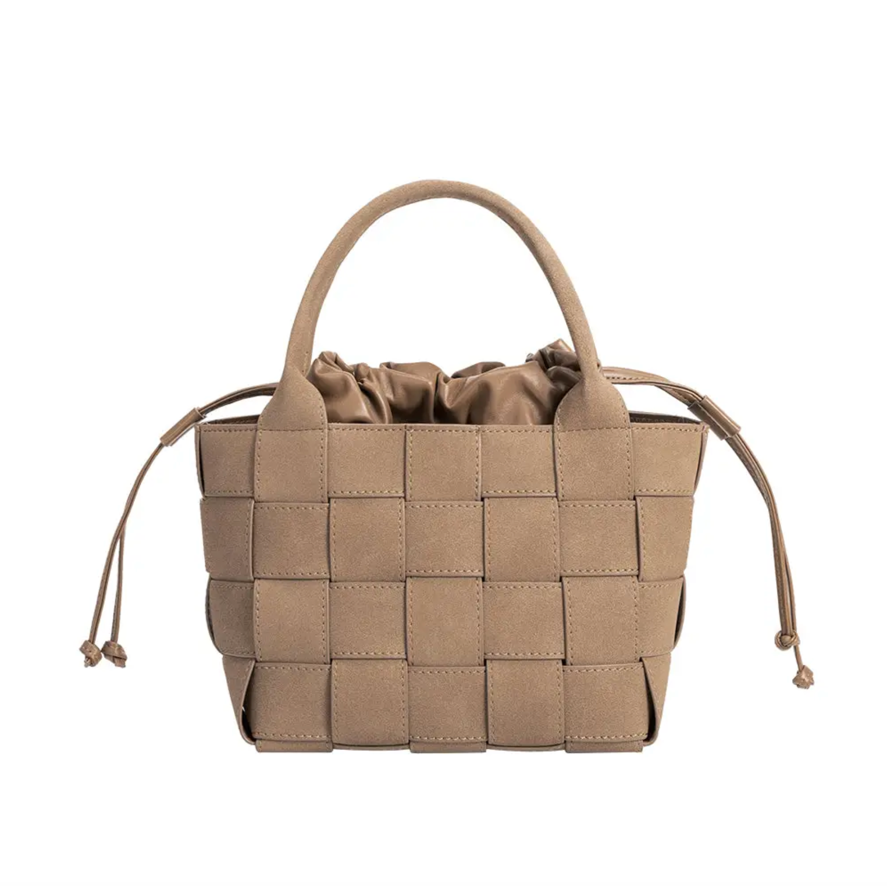 Taupe handbag