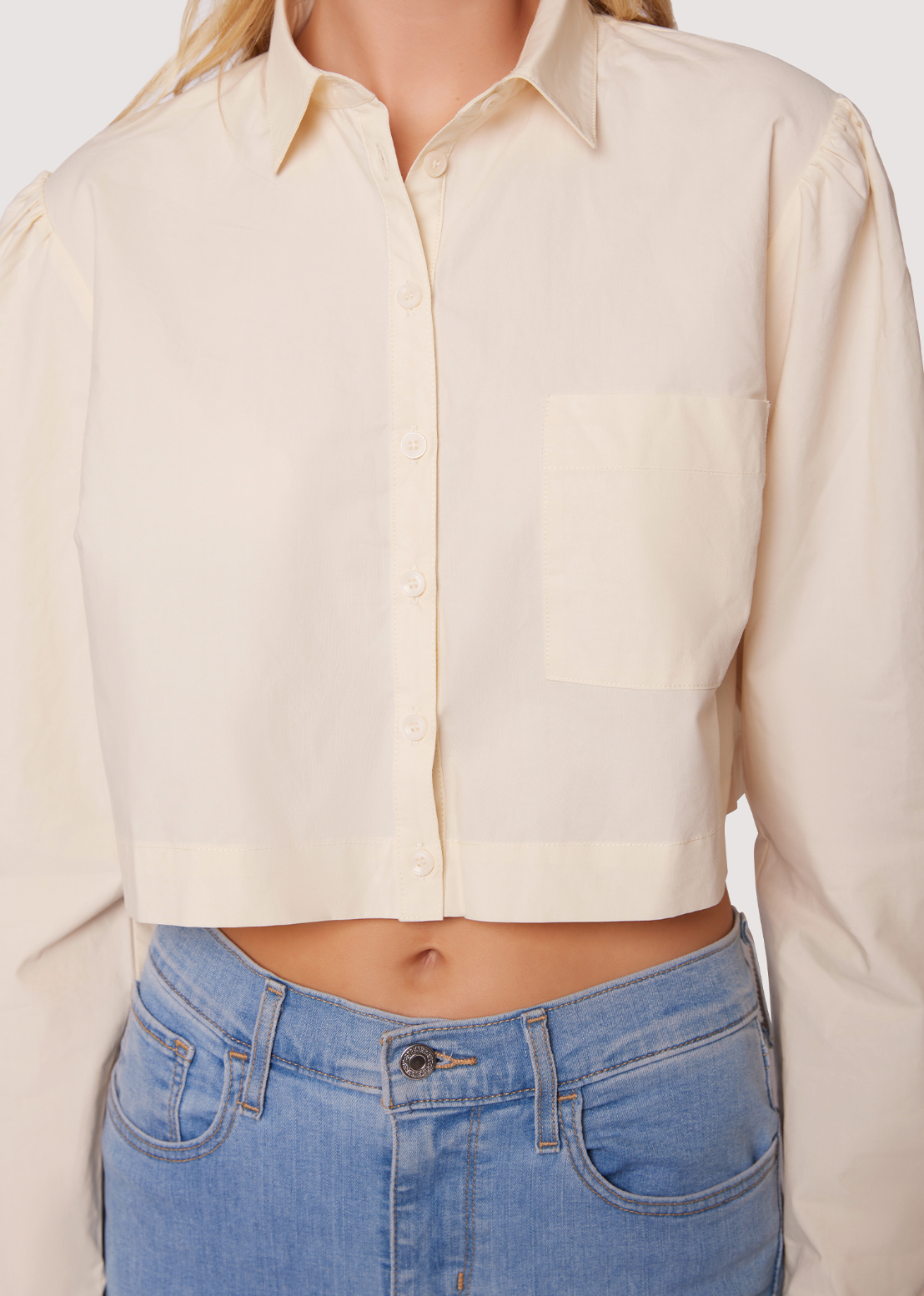 Sunny Business Boxy Crop Top