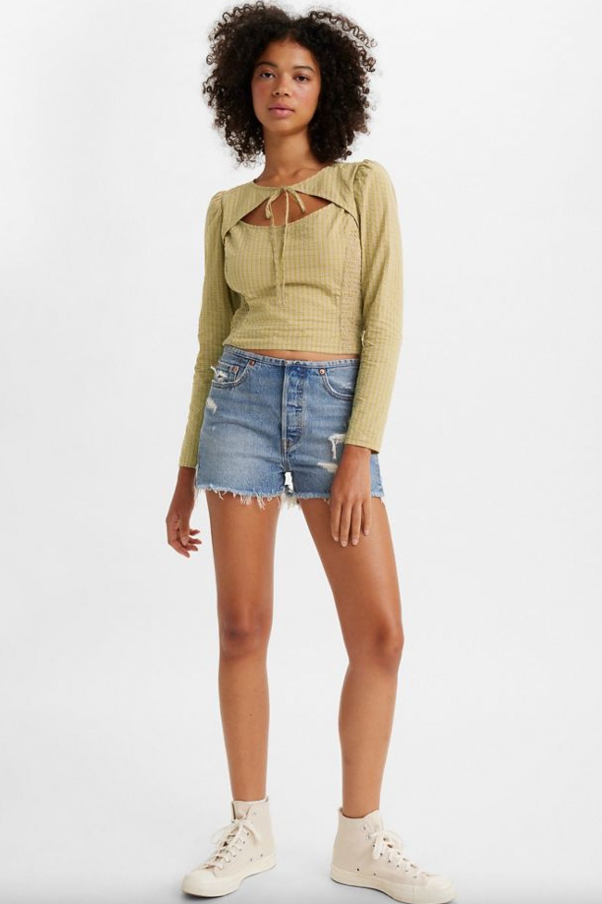 Levi's 501 wedgie shorts clearance