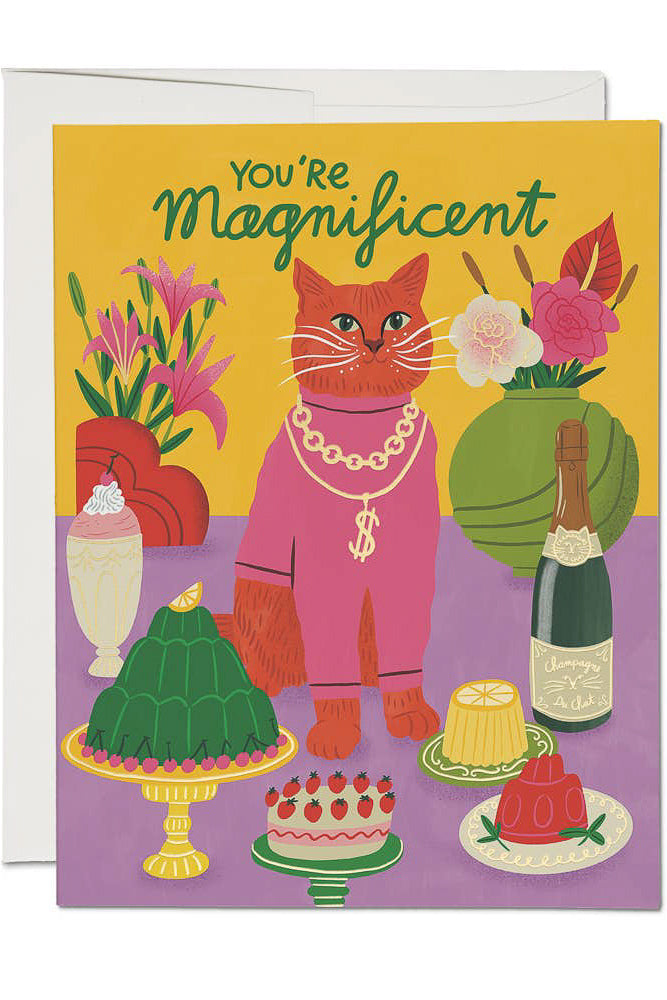 Magnificent Cat Card