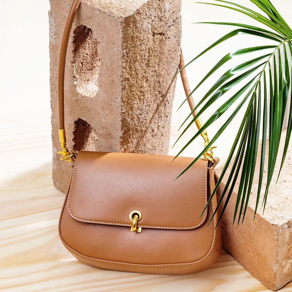 Melie Bianco - Patricia Crossbody Bag - Tan