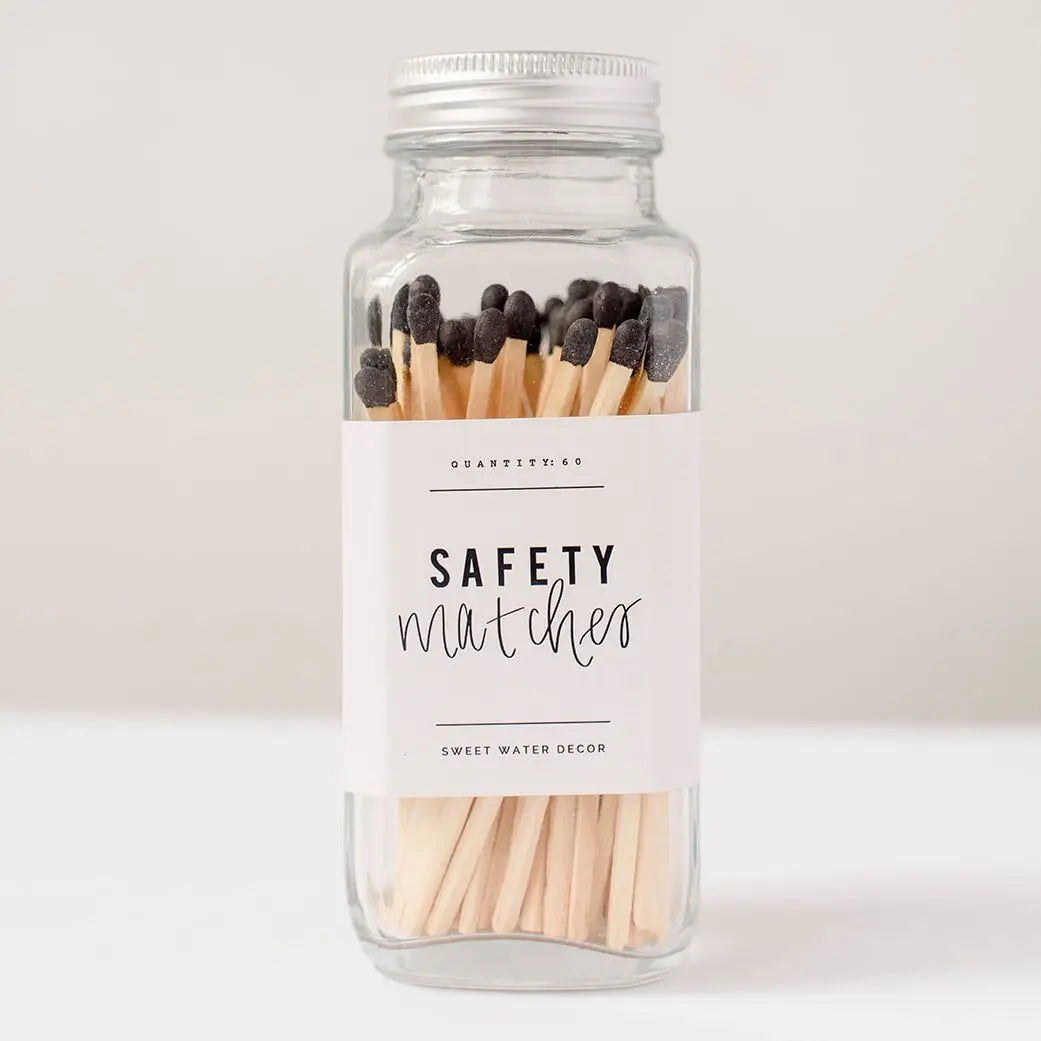 Safety Matches - Black (STORE PICK UP ONLY)