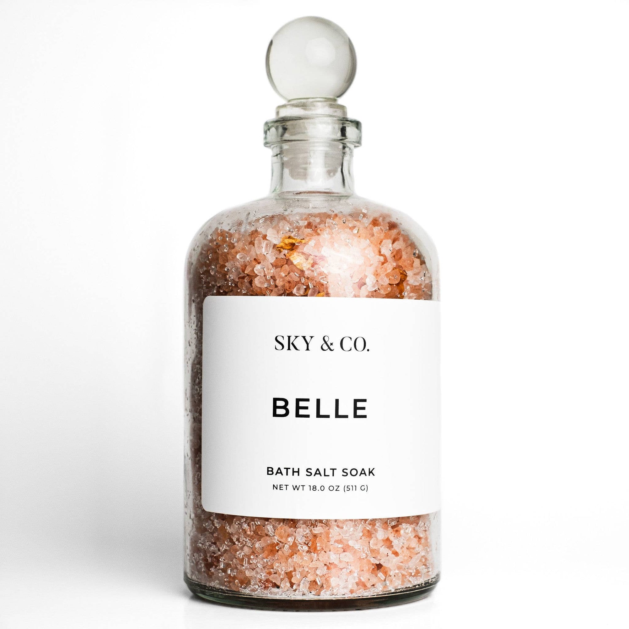 18oz Belle - Bath Salt Soak (STORE PICK UP ONLY)