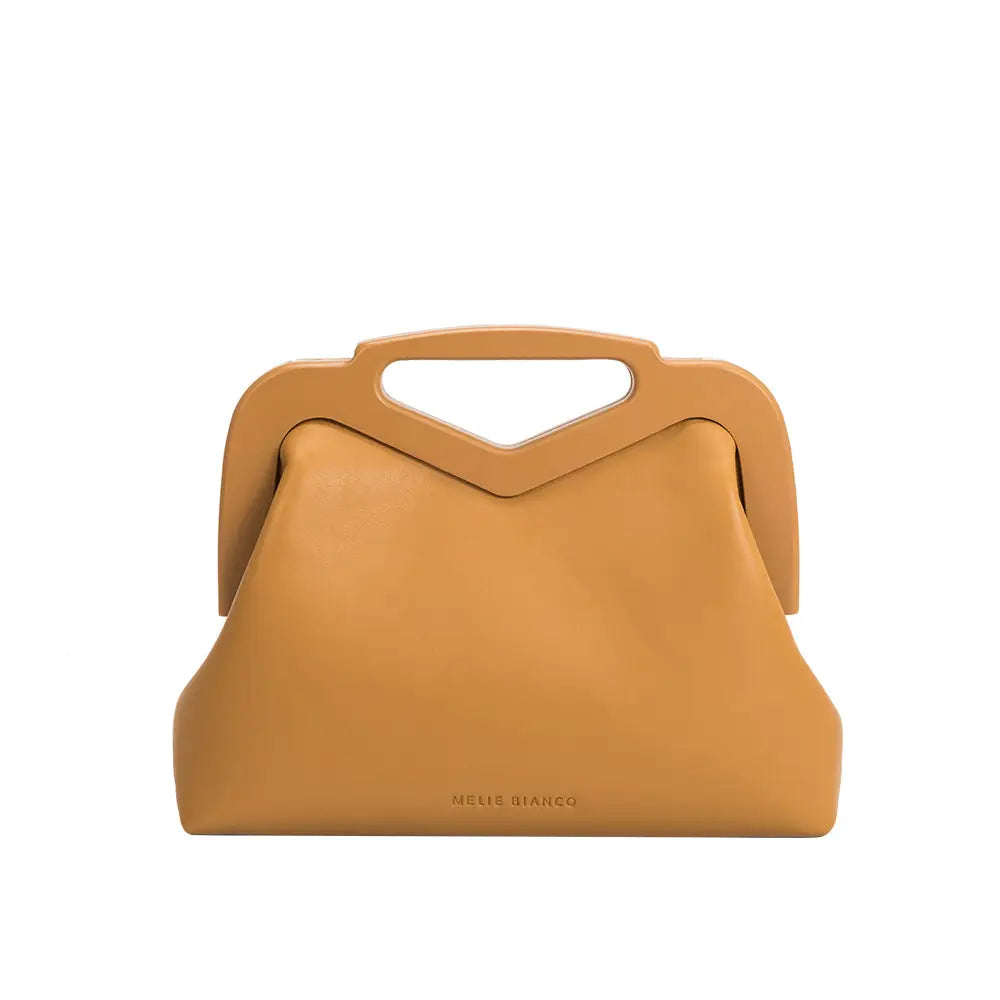 Melie Bianco - Angie Vegan Small Crossbody Purse - Tan