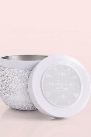 Gilded Muse Tin Candle (STORE PICK UP ONLY)